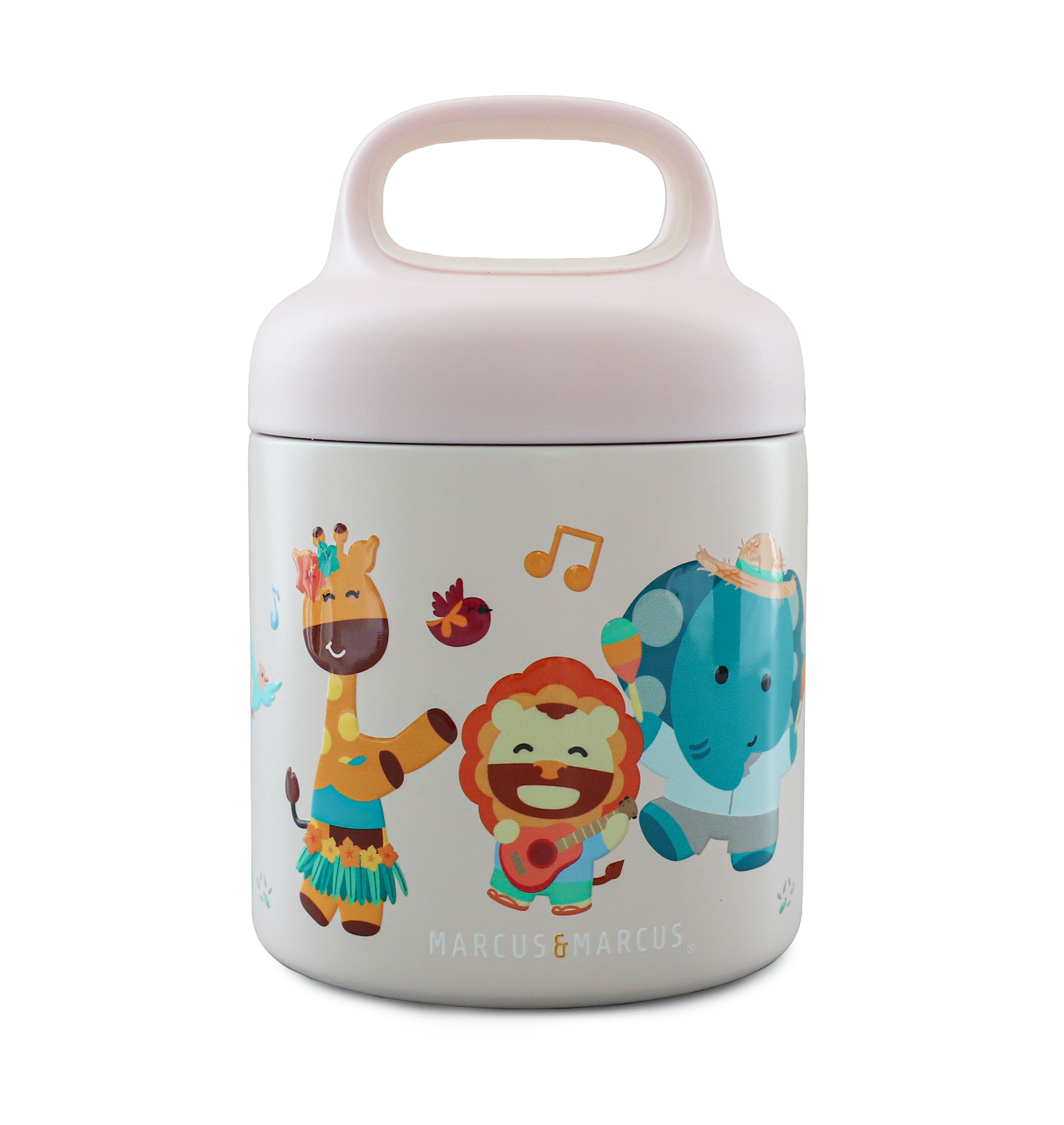 Pote Térmico com Alça 300ml Tropical Rosa – Marcus & Marcus