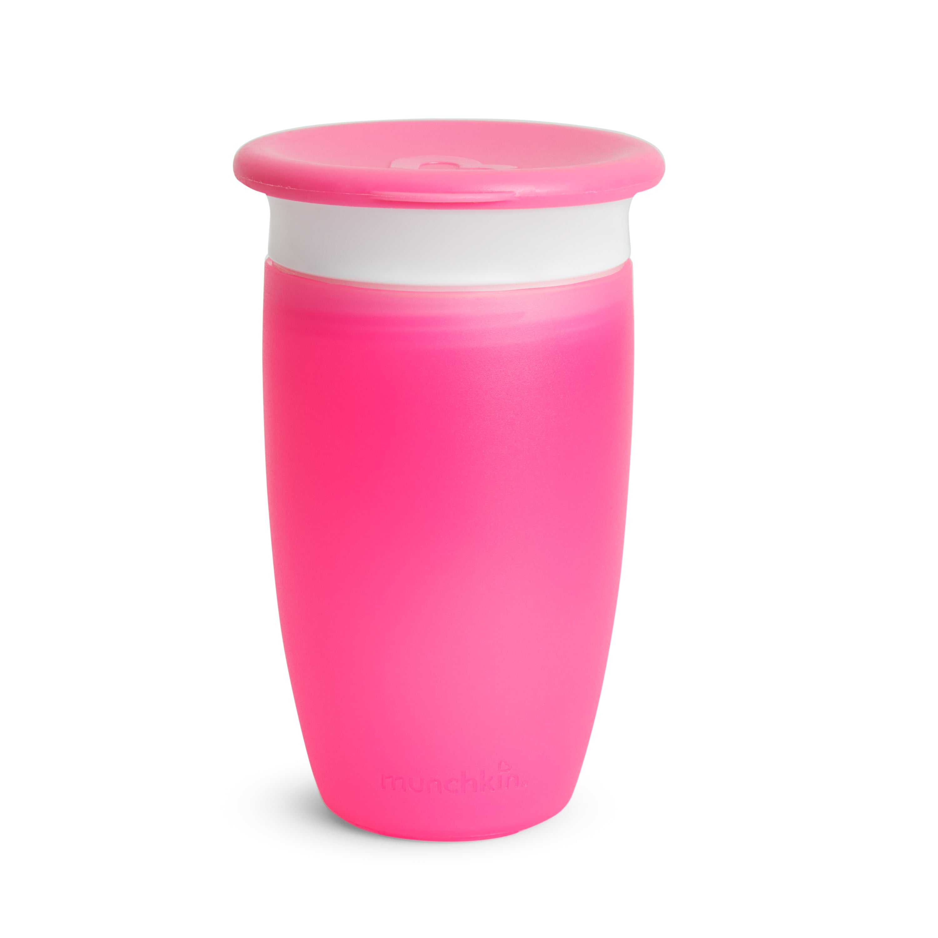 Copo Grande 360° com Tampa Rosa - Munchkin