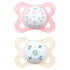 Chupeta MAM Original 0-6 Meses 2 Un. - Rosa e Creme