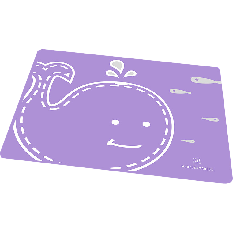 Jogo Americano em Silicone Baleia Willo - Marcus & Marcus